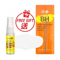 黑頭導出液 100ml +送 男女美容祛痘粉刺針, 鼻膜30片及黑頭導出液(20ml)1支